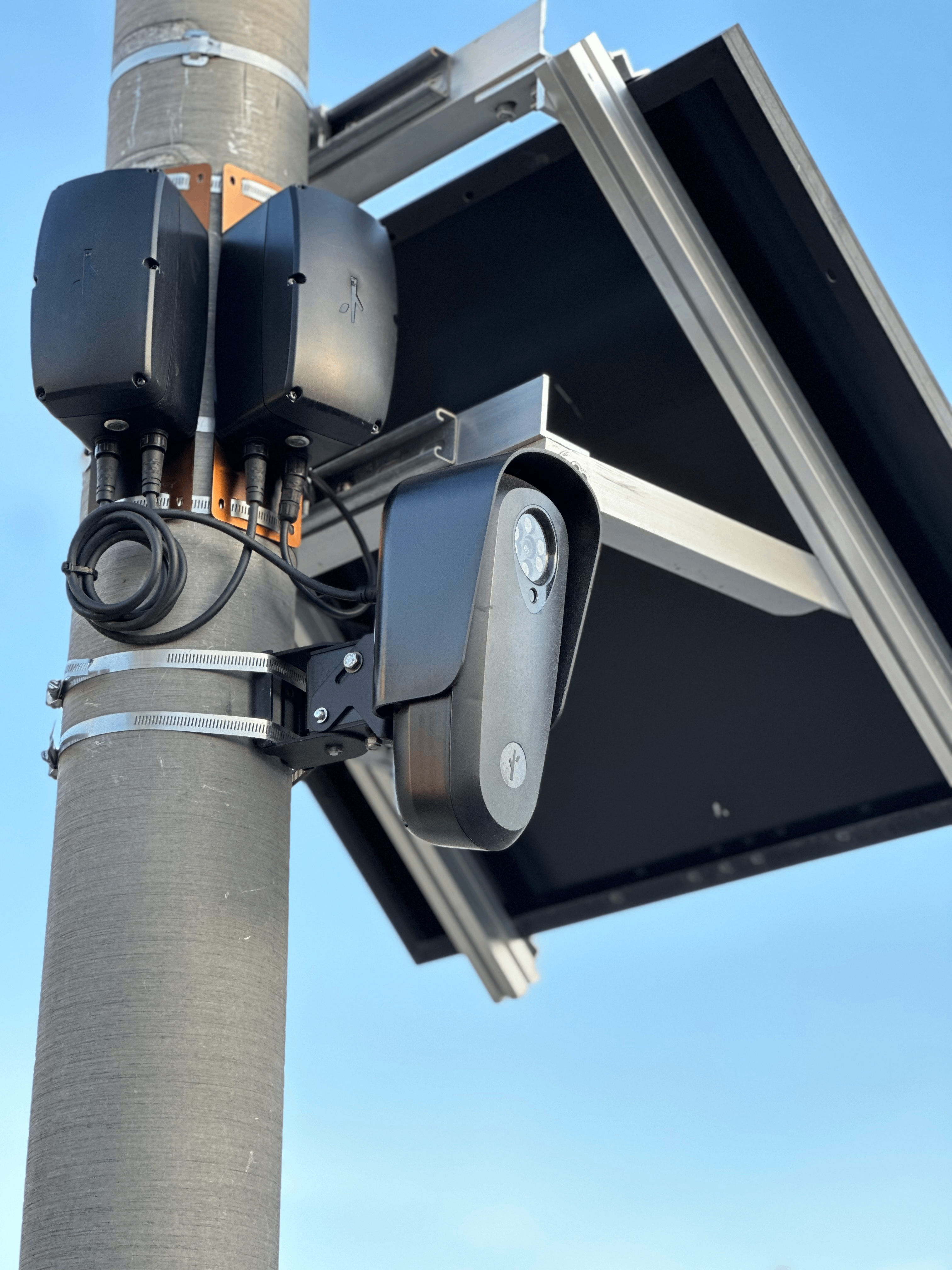 Image showing a Flock Safety surveillance camera