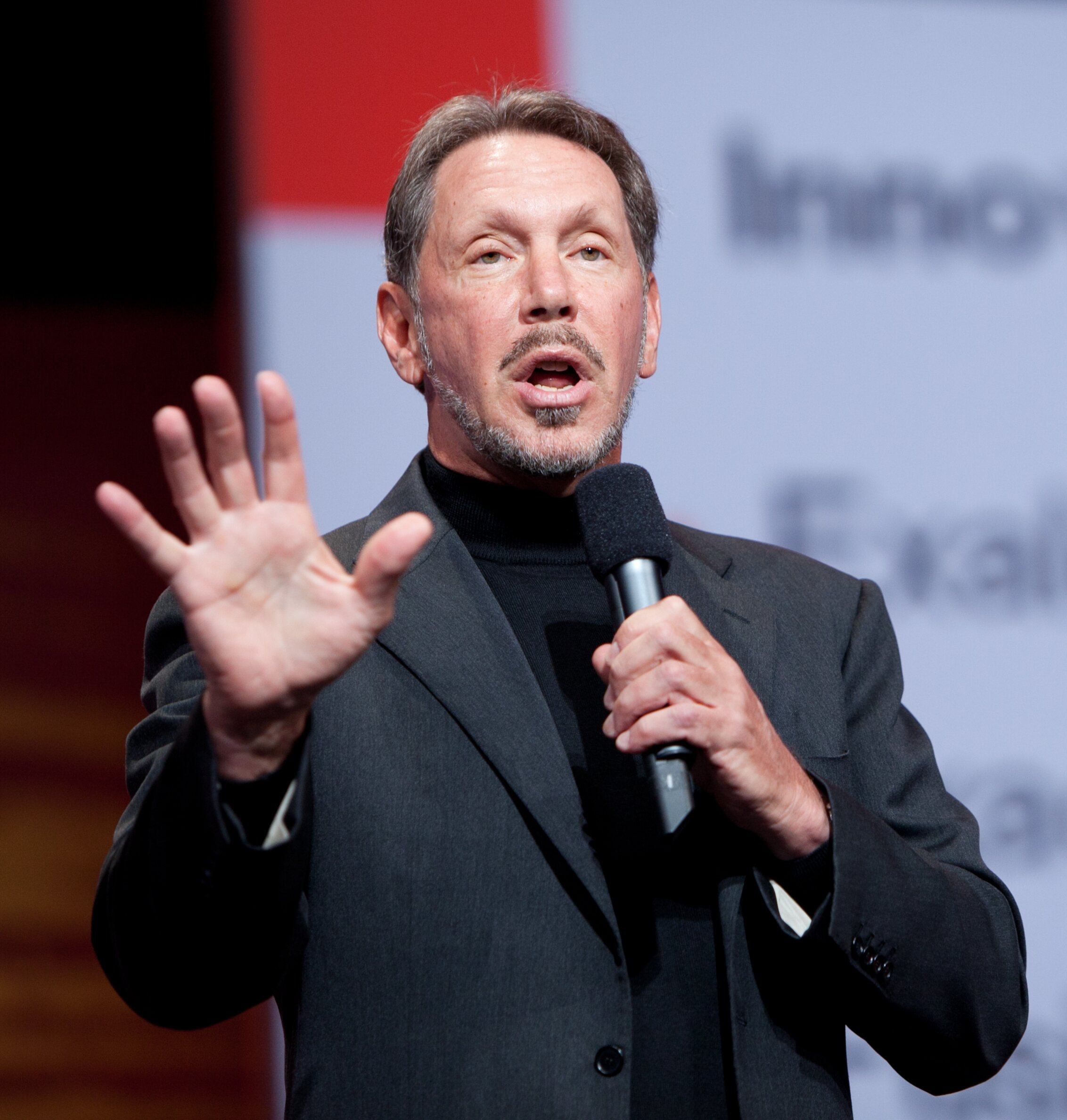 Photo showing Larry Ellison